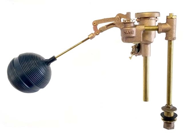 cách chỉnh phao trong bồn cầu dạng Pittong bằng đồng